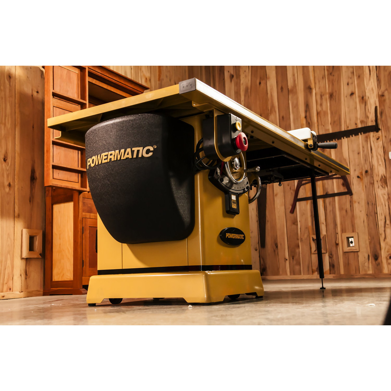 Powermatic, PM2000, 10" Tablesaw, 5HP, 3PH, 230/460V, 50" Accu-Fence System, Router Lift