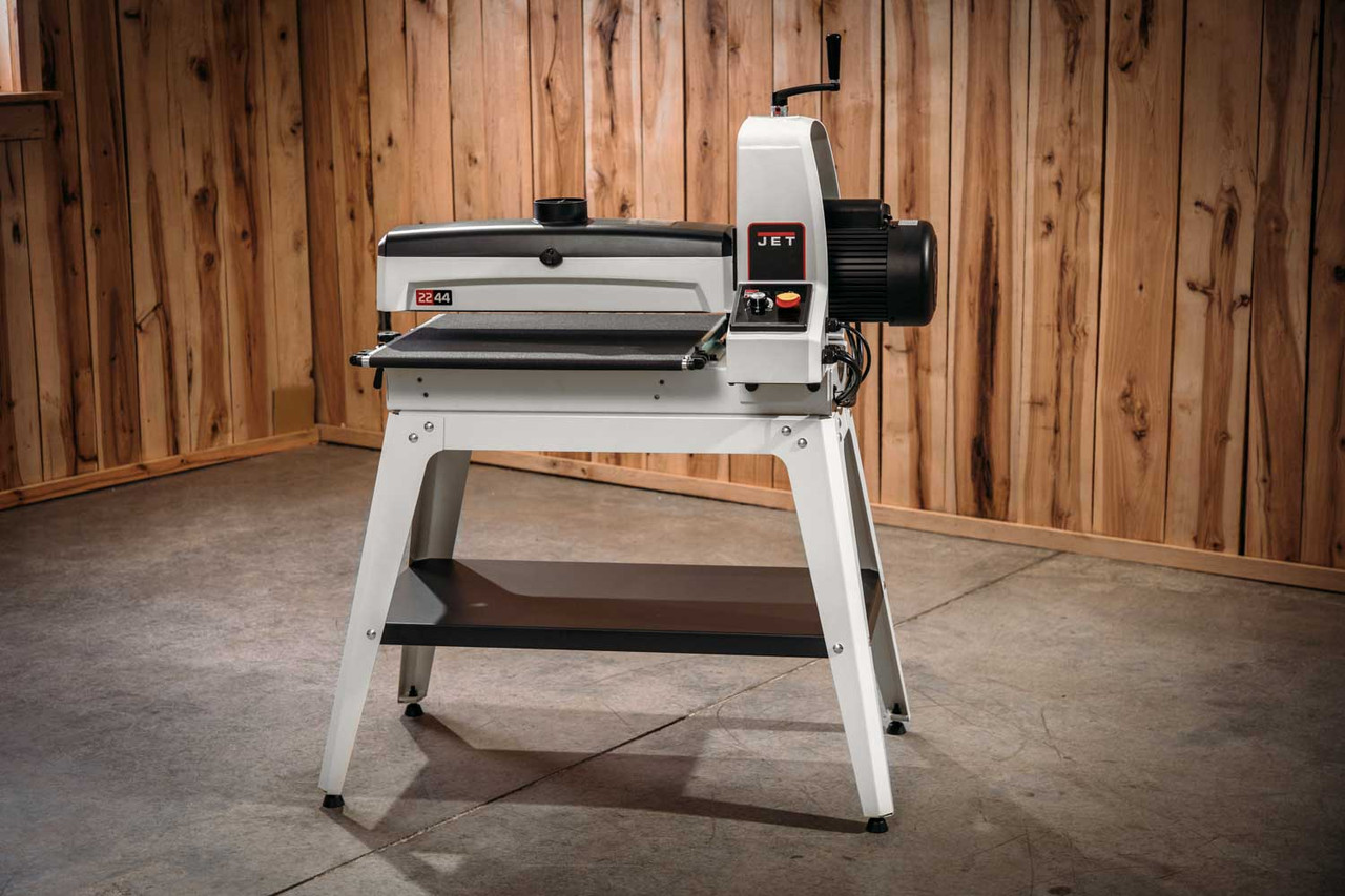 Jet, JWDS-2244, Drum Sander with Open Stand - The Woodturning Store