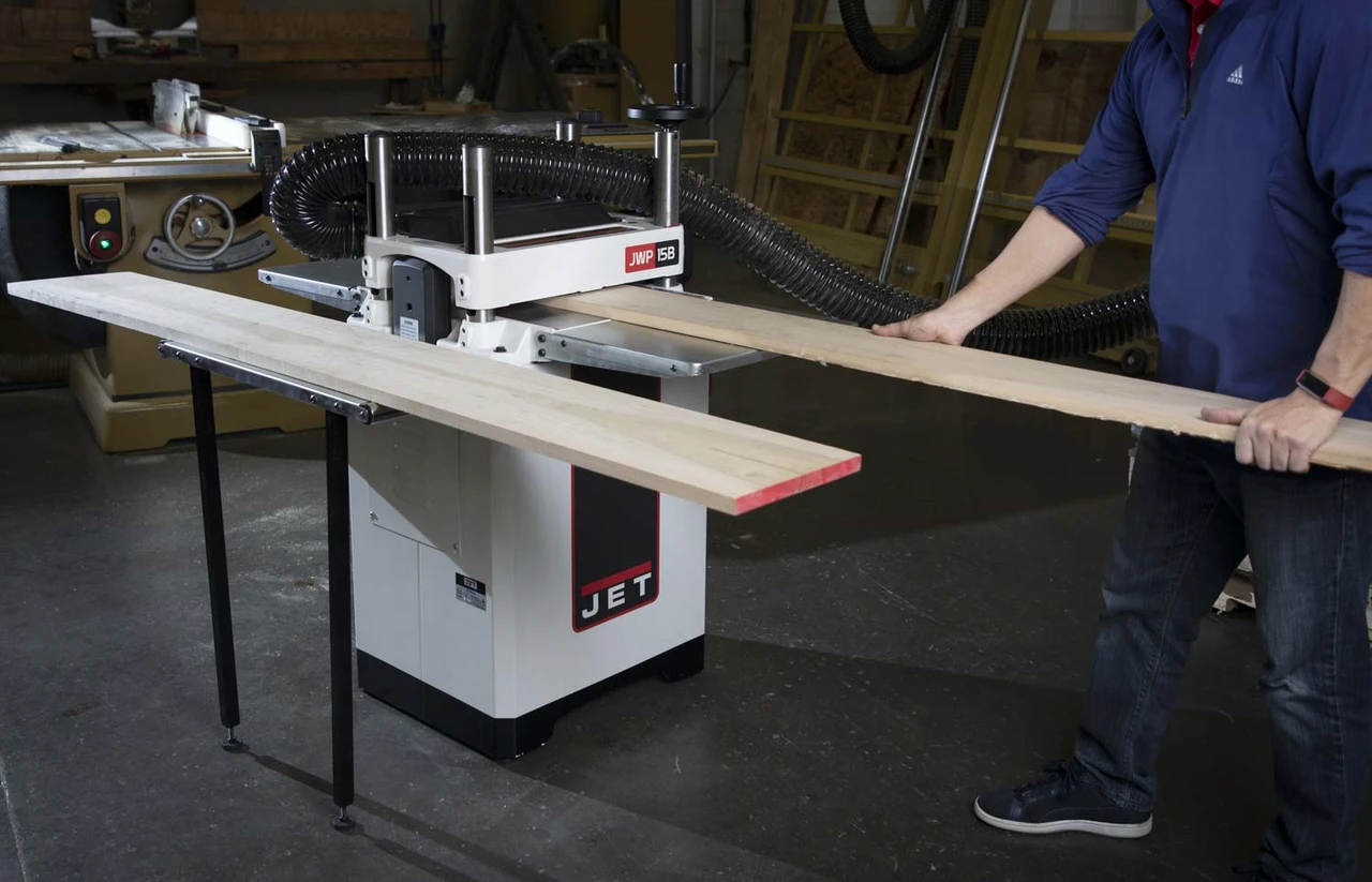 Jet, JWP-15B/JWP-15BHH, Planer Side Roller Table