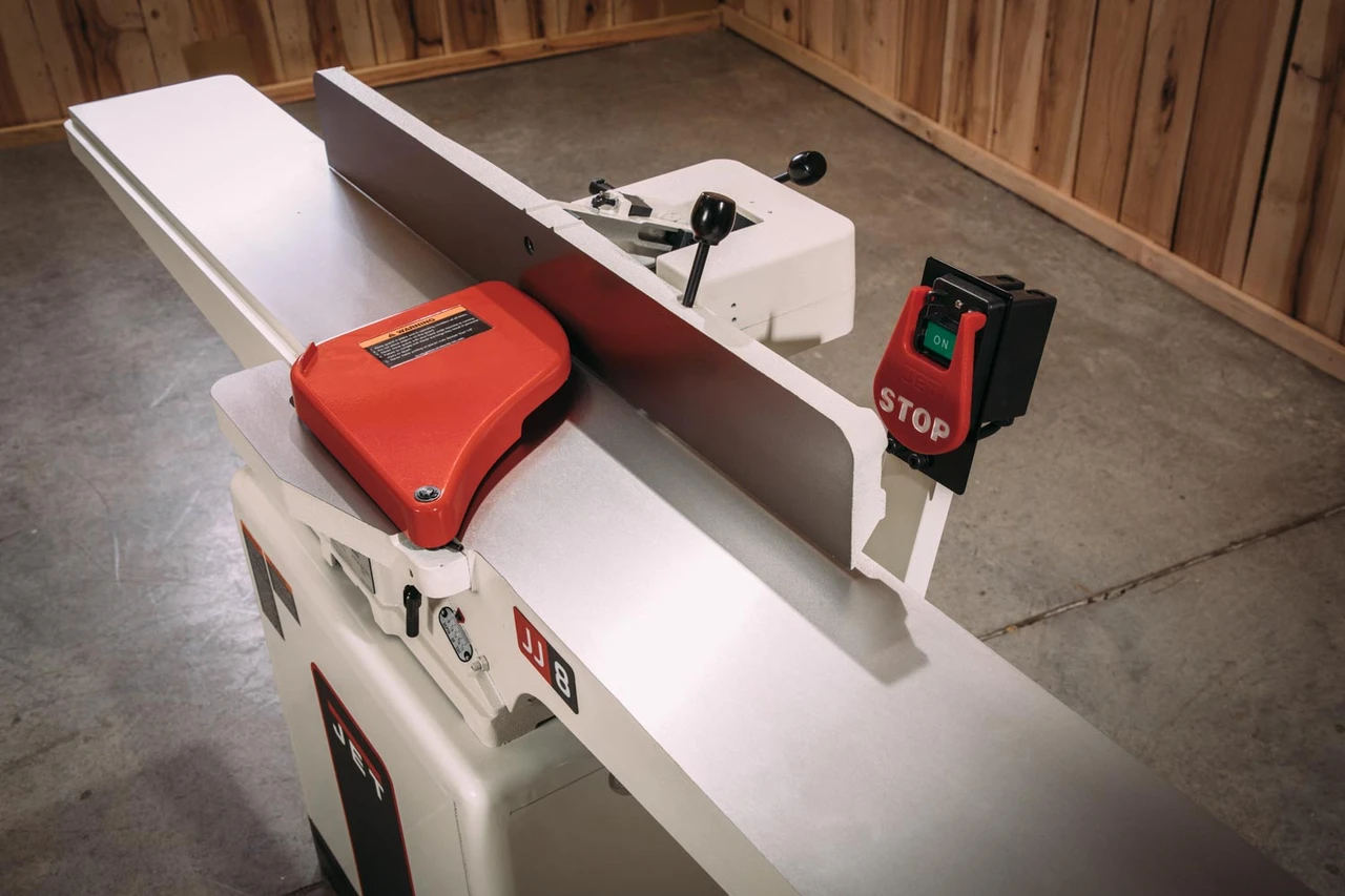 Jet, JWJ-8HH, 8" Jointer, 2HP, 1PH, 230V, Helical Head