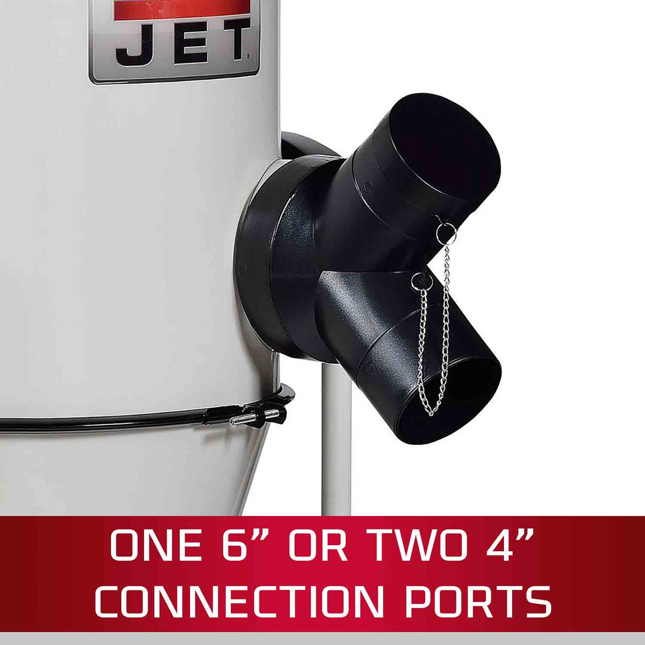 Jet, JCDC-1.5 Cyclone Dust Collector, 1.5HP, 1PH, 115V - The