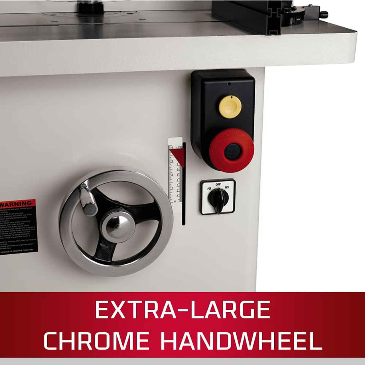 Jet, JWS-35X3-1, Shaper, 3HP, 1PH, 230V - The Woodturning Store