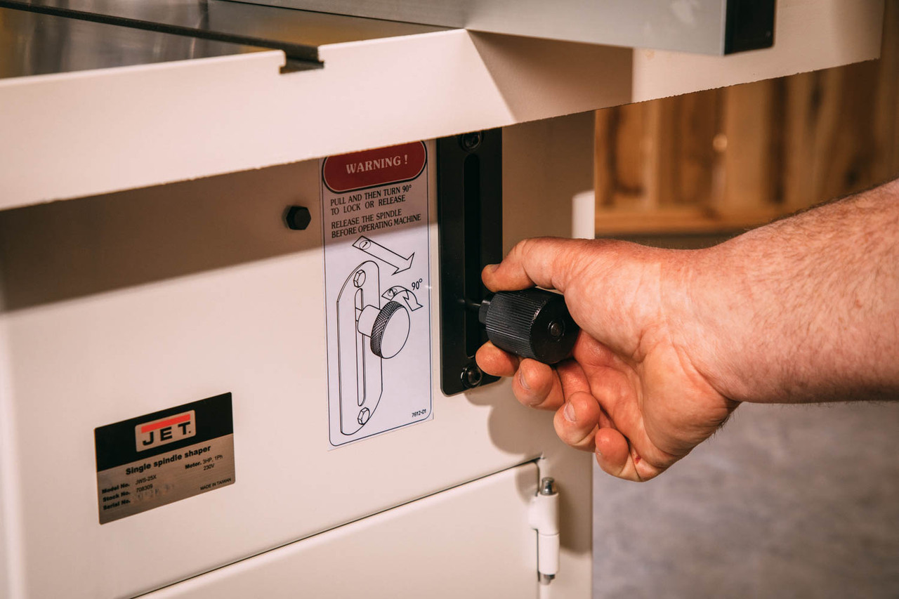 Jet, JWS-25X, Shaper, 3HP 1PH 230V, 1/2