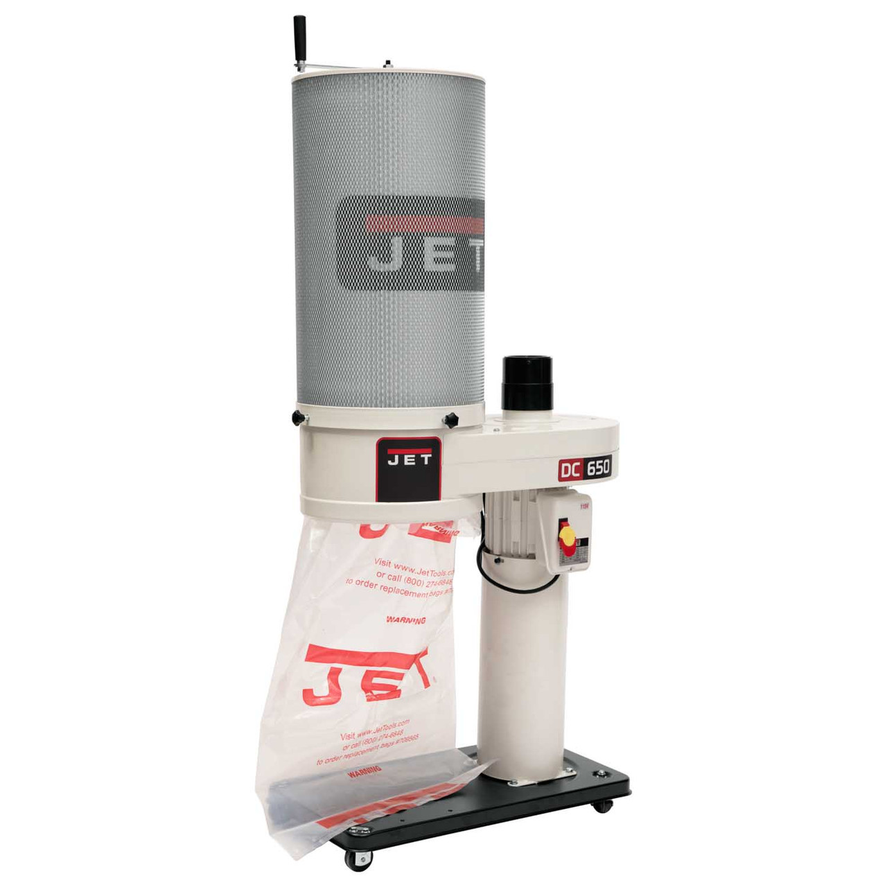 Jet, DC-650, Dust Collector, 1HP, 1PH, 115/230V, 2-Micron Canister Kit