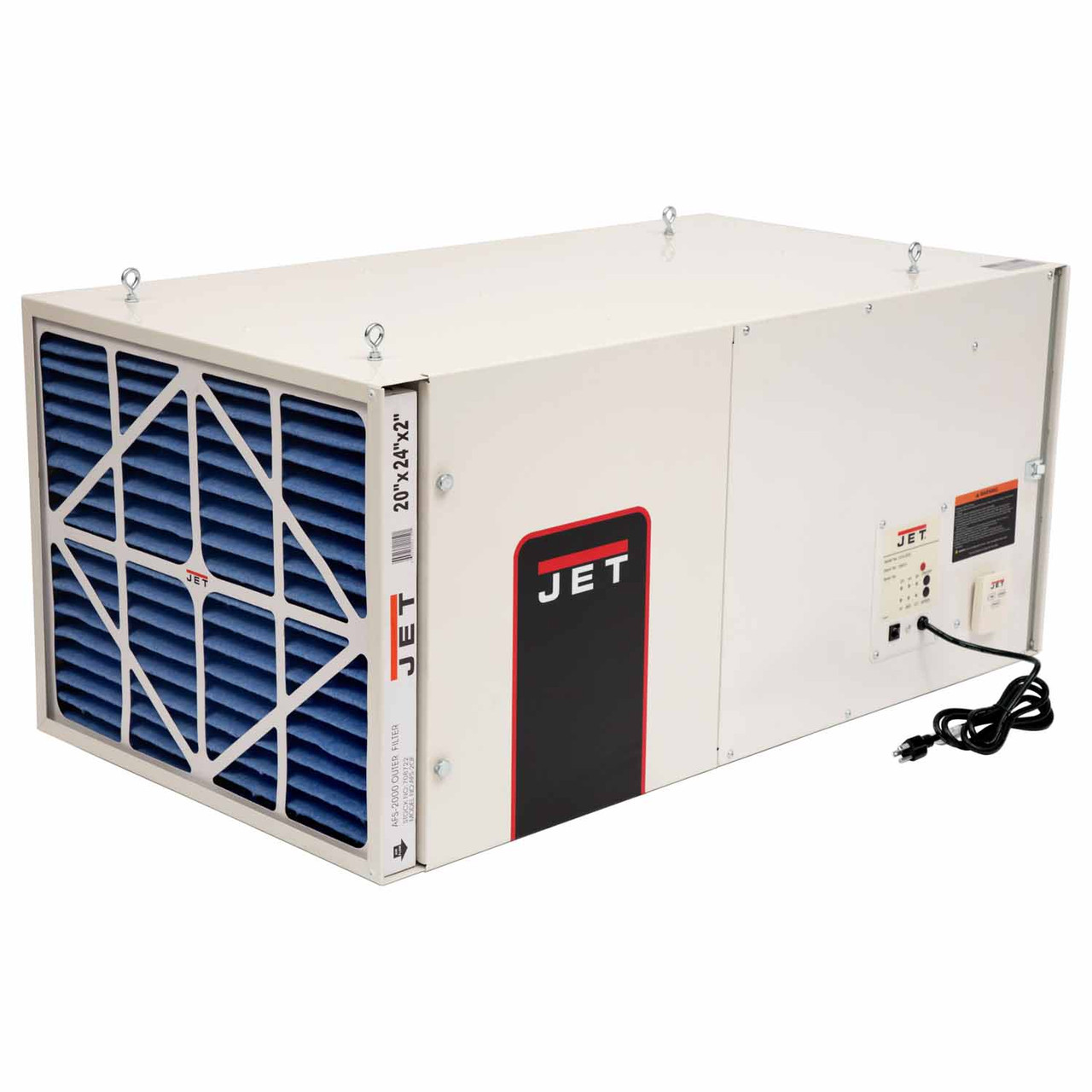 Jet, AFS-2000, 1700CFMAir Filtration System, 3-Speed, with Remote Control