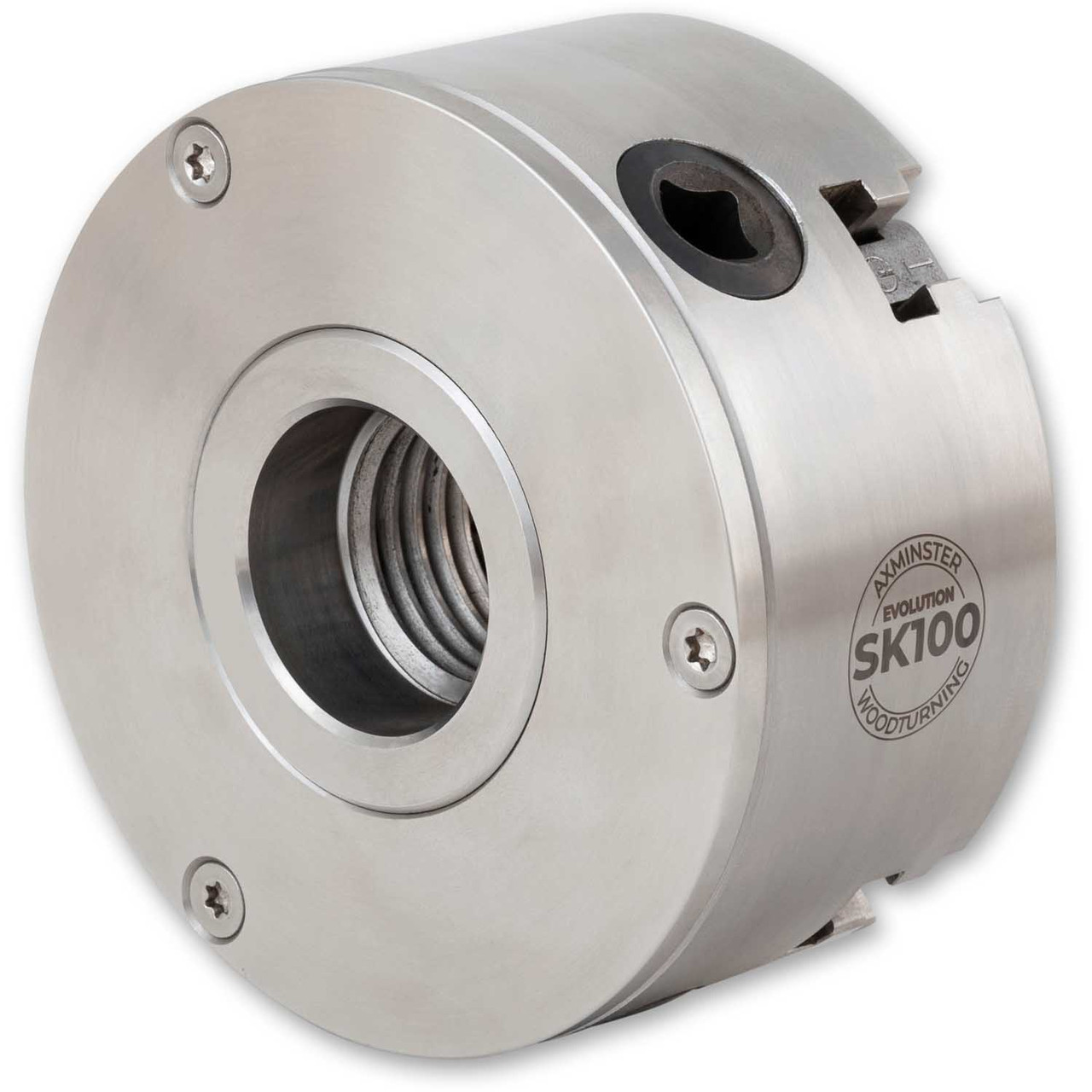 Turning Accessories STRONGHOLD Package - 1-8 TPI Lathe Chuck With