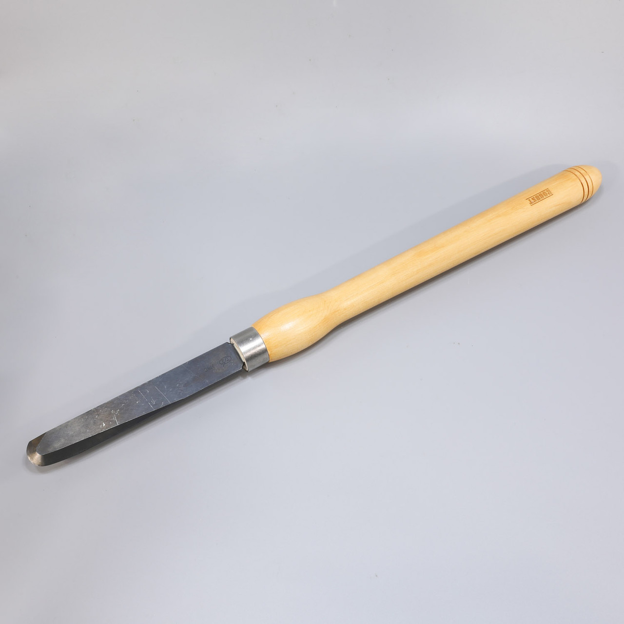 Robust, NRS-LG-WH, 1" x 5/16" Large Negative Rake Scraper with Maple Handle