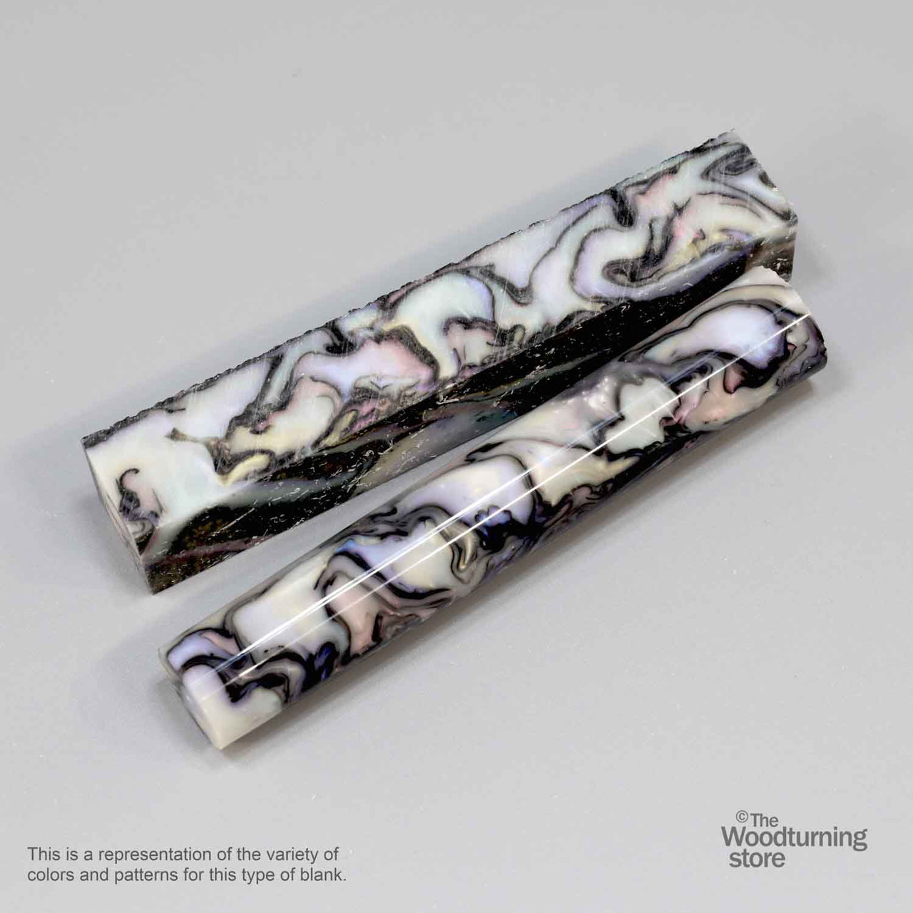 Legacy Premium Resin Pen Blank, Abalone