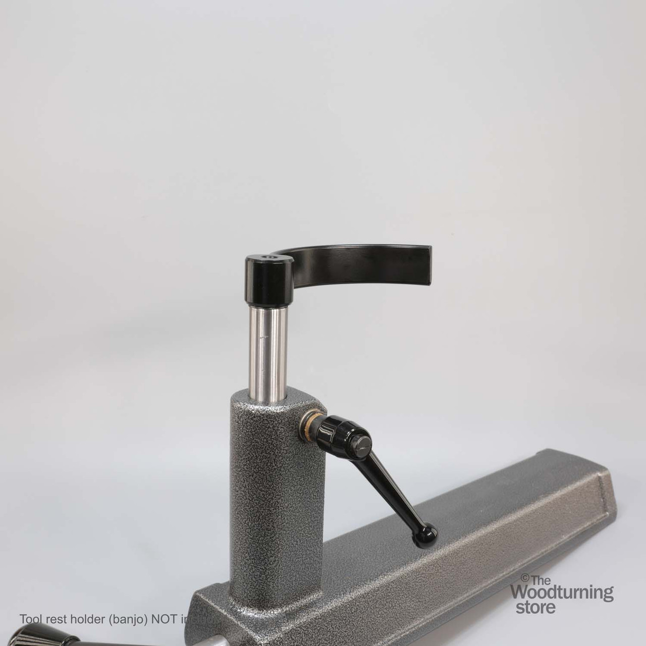 Hurricane, 5" Diameter Curved Tool Rest For Small Bowls, 4" Post Length