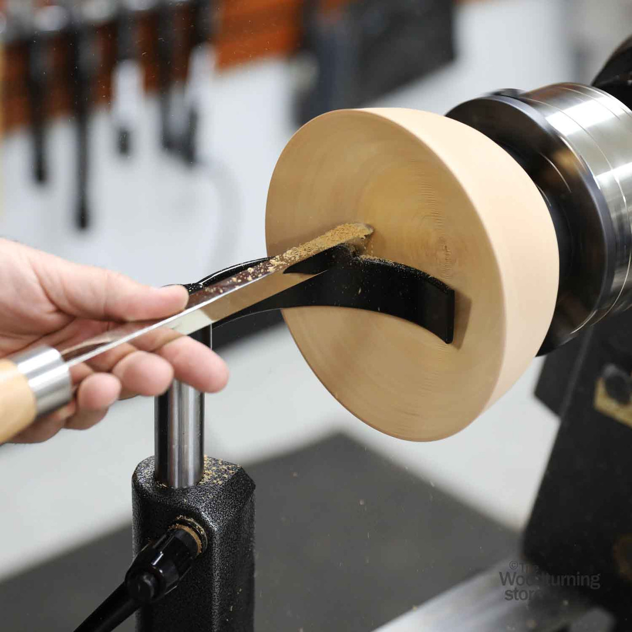 Hurricane, 5" Diameter Curved Tool Rest For Small Bowls, 7" Post Length