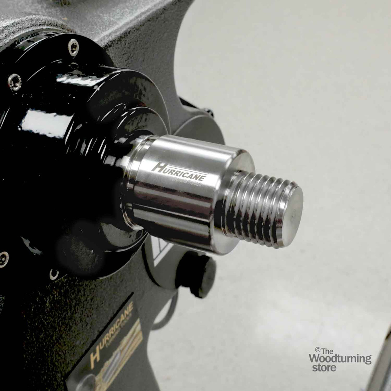 Hurricane, Headstock Spindle Adapter, Converts 1 1/4