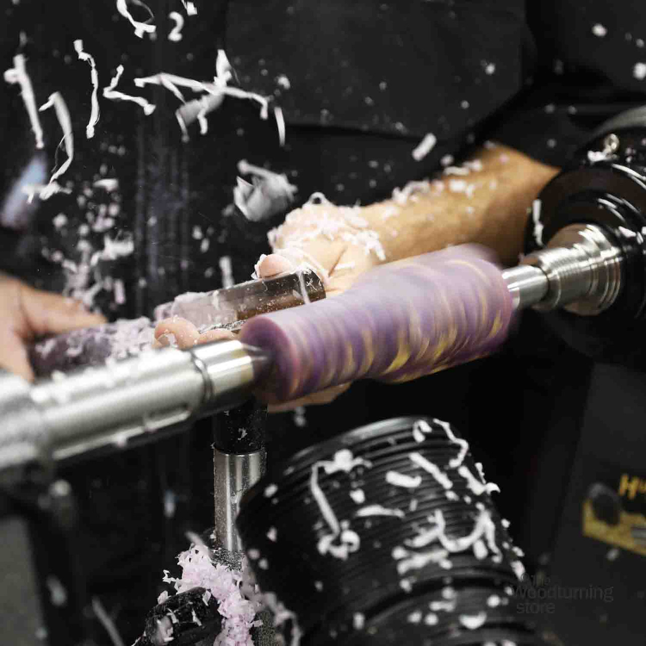 Legacy, Premium Resin Project Blank, Purple with Gold Flakes, 1 1