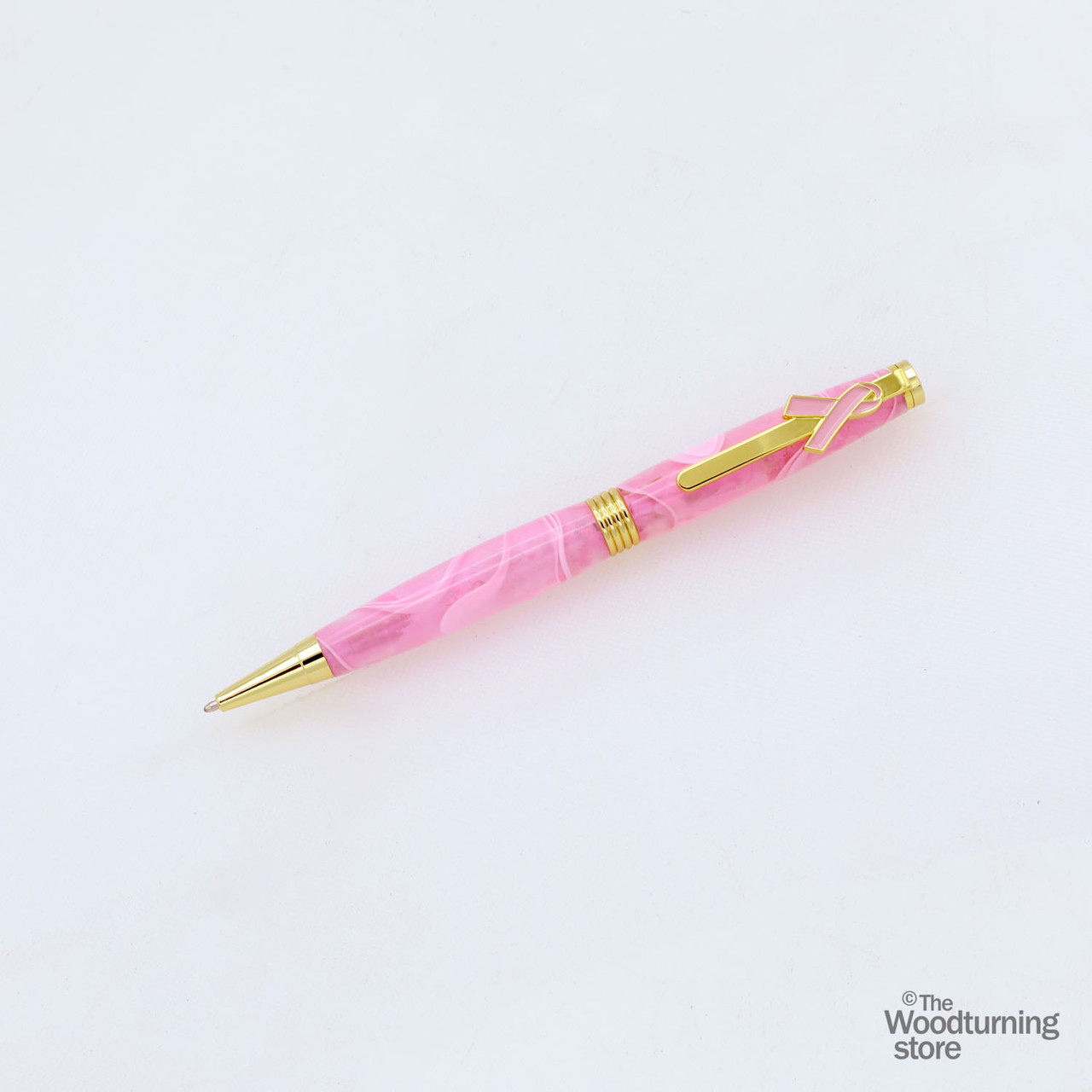 Legacy, Pink Ribbon Pen Kit, Gold