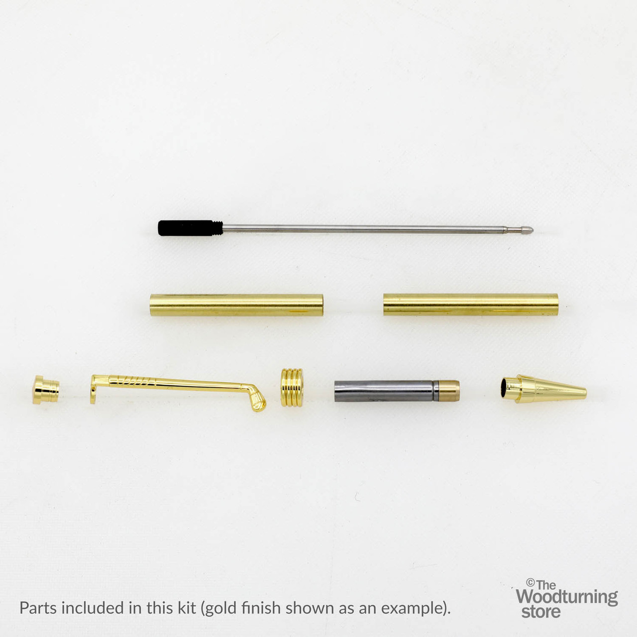 Legacy, Golf Club Pen Kit, Gold