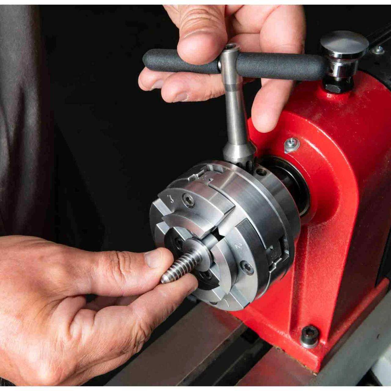 Axminster Woodturning, Essential SK88 Chuck Package with 1" x 8 TPI Direct Thread
