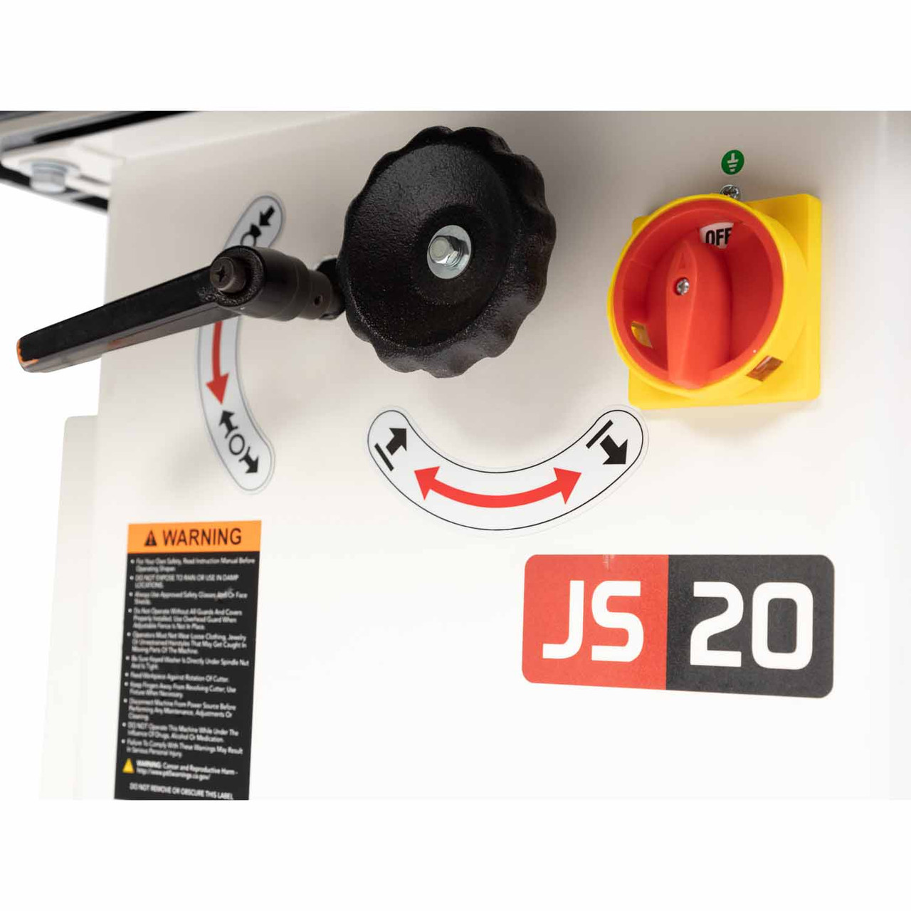 JET, JT9-724020, JWS-20CS 1.5HP Shaper - The Woodturning Store