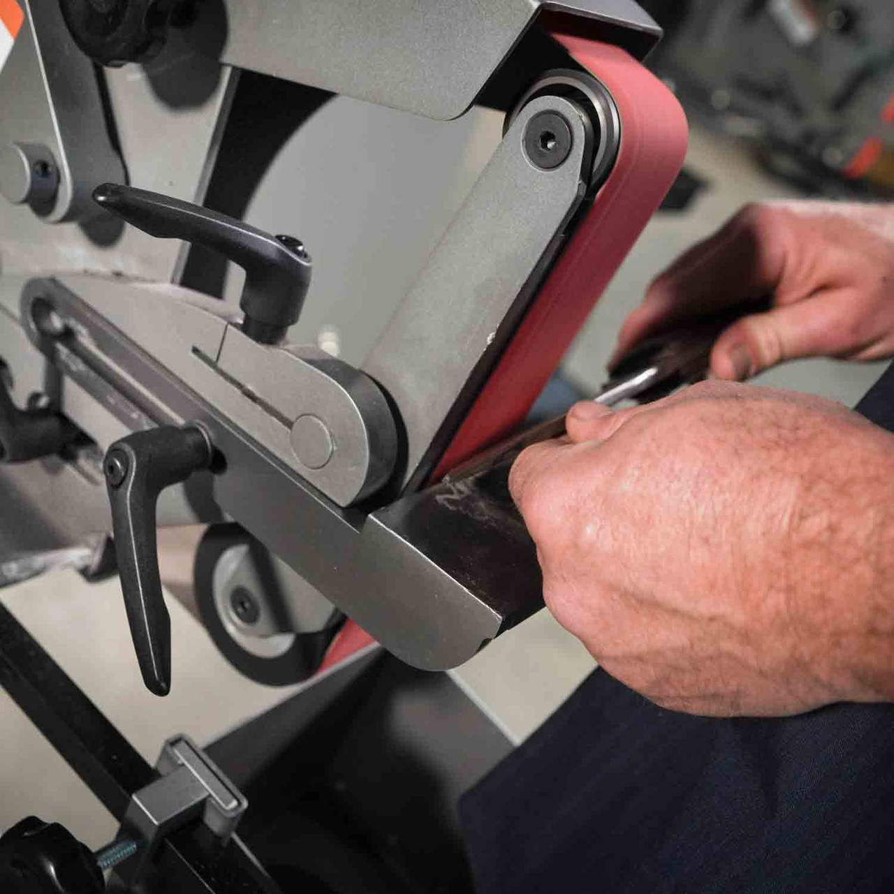 JET, JT9-577400 SWG-272, 2 x 72 Square Wheel Belt Grinder 115V 1Ph