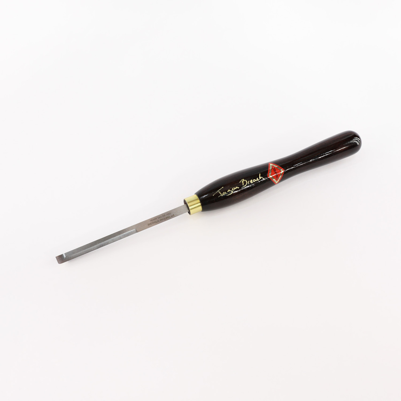 Henry Taylor Diamic, HCT124JB, Jason Breach 3/8" Taper Sided Square Scraper Negative Top Rake - 10" Handle