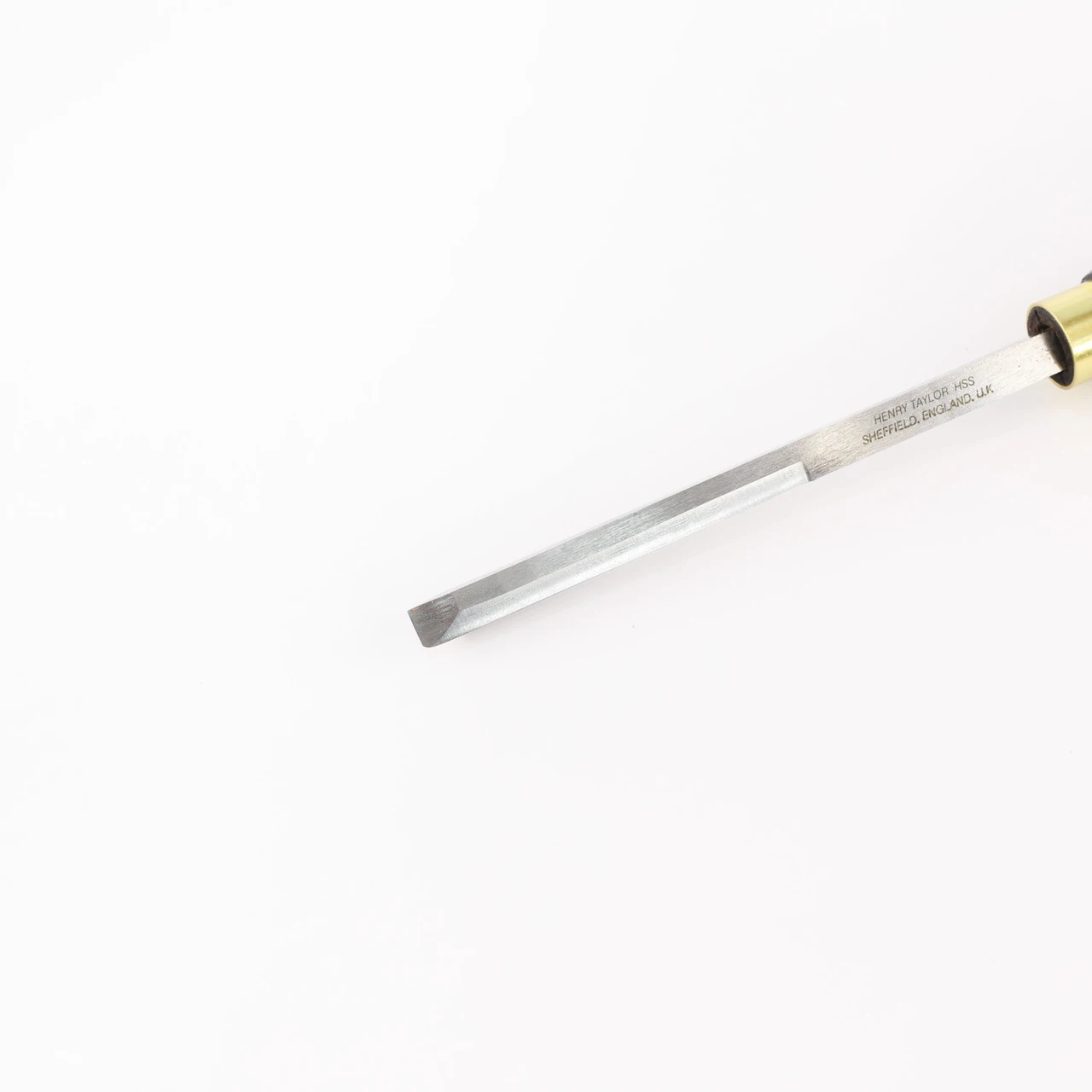 Henry Taylor Diamic, HCT124JB, Jason Breach 3/8" Taper Sided Square Scraper Negative Top Rake - 10" Handle
