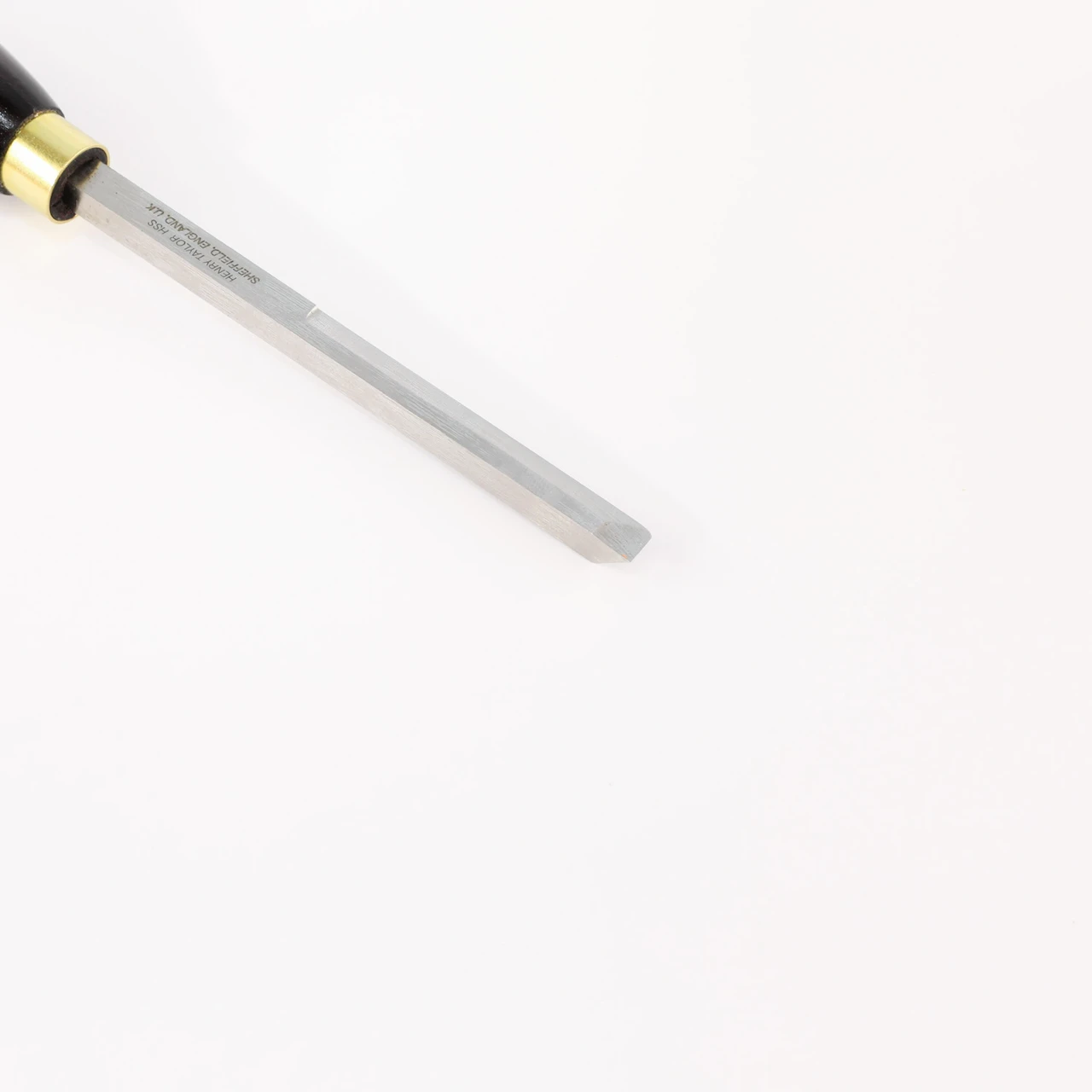 Henry Taylor Diamic, HCT124JB, Jason Breach 3/8" Taper Sided Square Scraper Negative Top Rake - 10" Handle