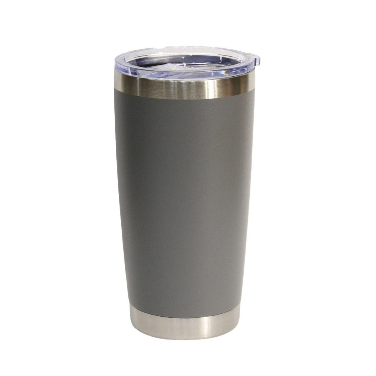 "Stay Sharp - Keep Turning" Stainless Steel Tumbler, 20 Oz.