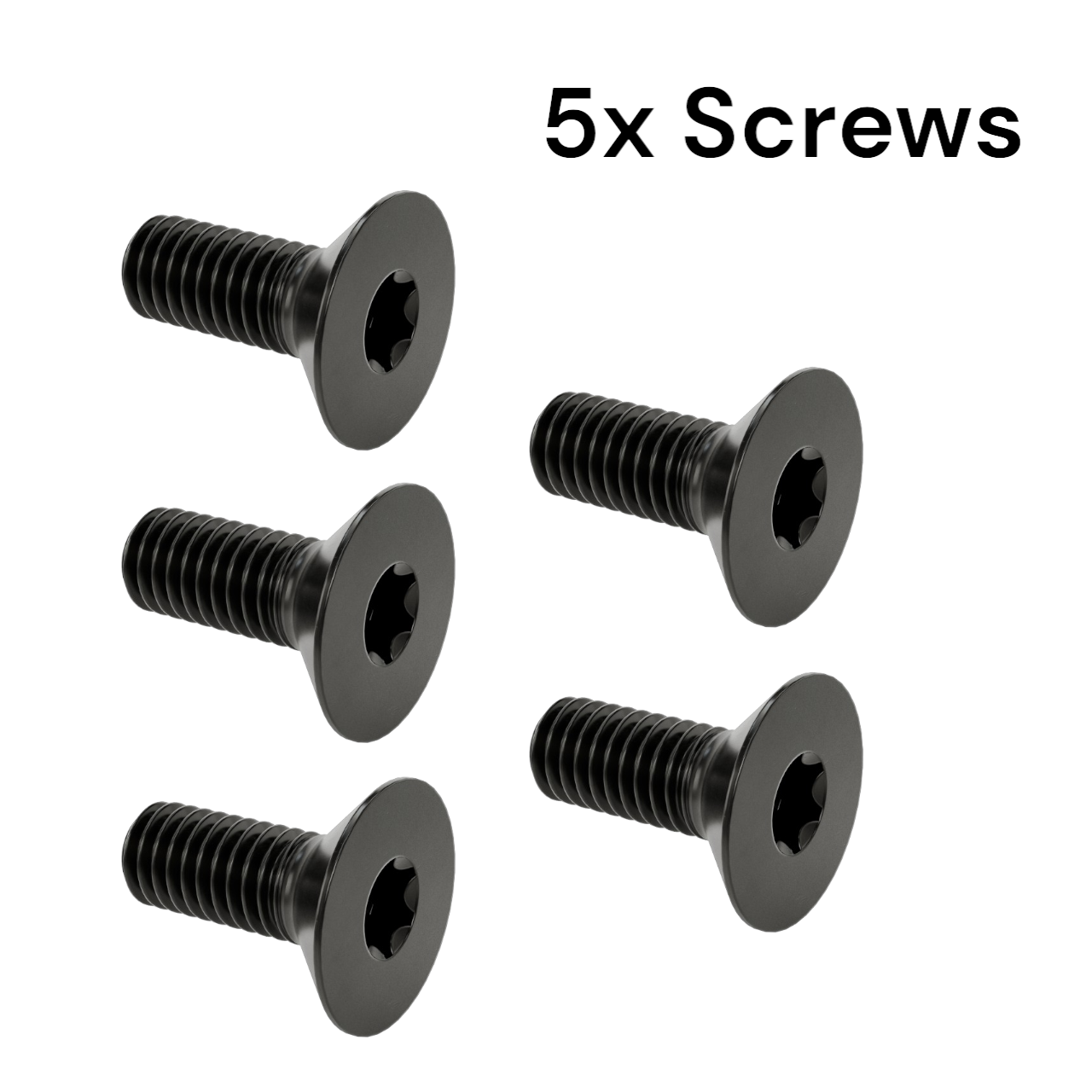 Hurricane Turning Tools, M3 x 8mm L FH Torx Screw, Fits Penn State, Carbide Magic Tools (5-Pack)
