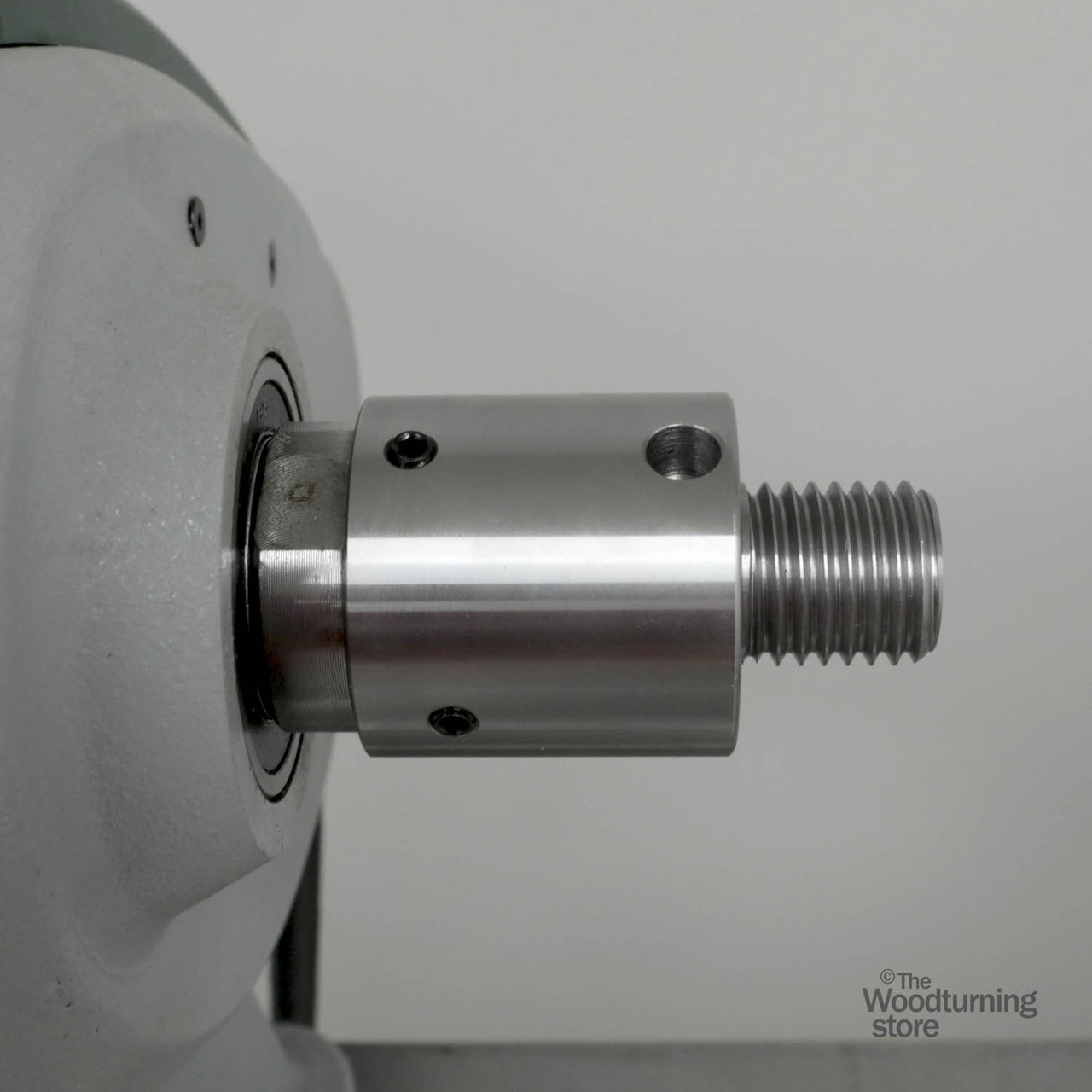 Hurricane, Headstock Spindle Adapter, Converts M33 x 3.5mm Spindle to 1" x 8 TPI, B STOCK