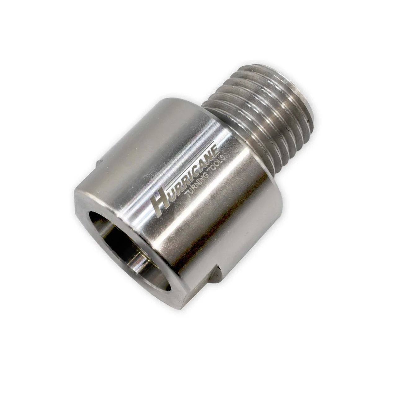 Hurricane, Headstock Spindle Adapter, Converts 1 1/4" x 8 TPI Spindle to M33 x 3.5mm, B STOCK