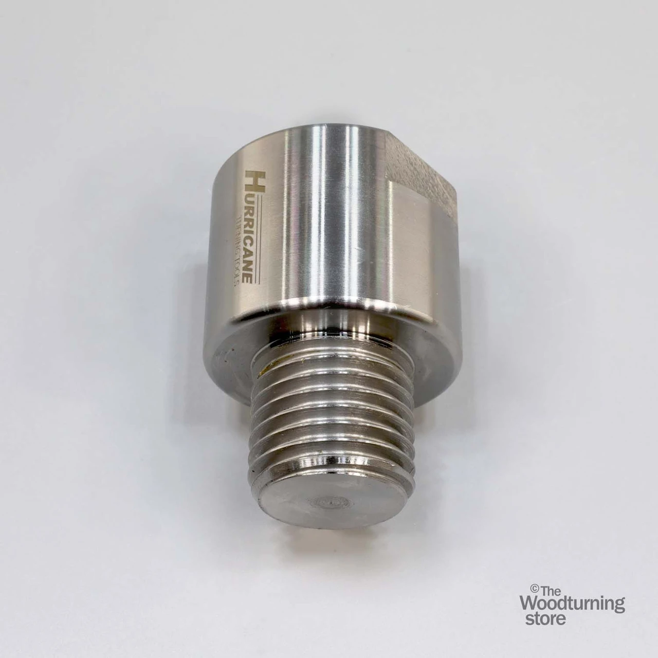 Hurricane, Headstock Spindle Adapter, Converts 1 1/4" x 8 TPI Spindle to M33 x 3.5mm, B STOCK