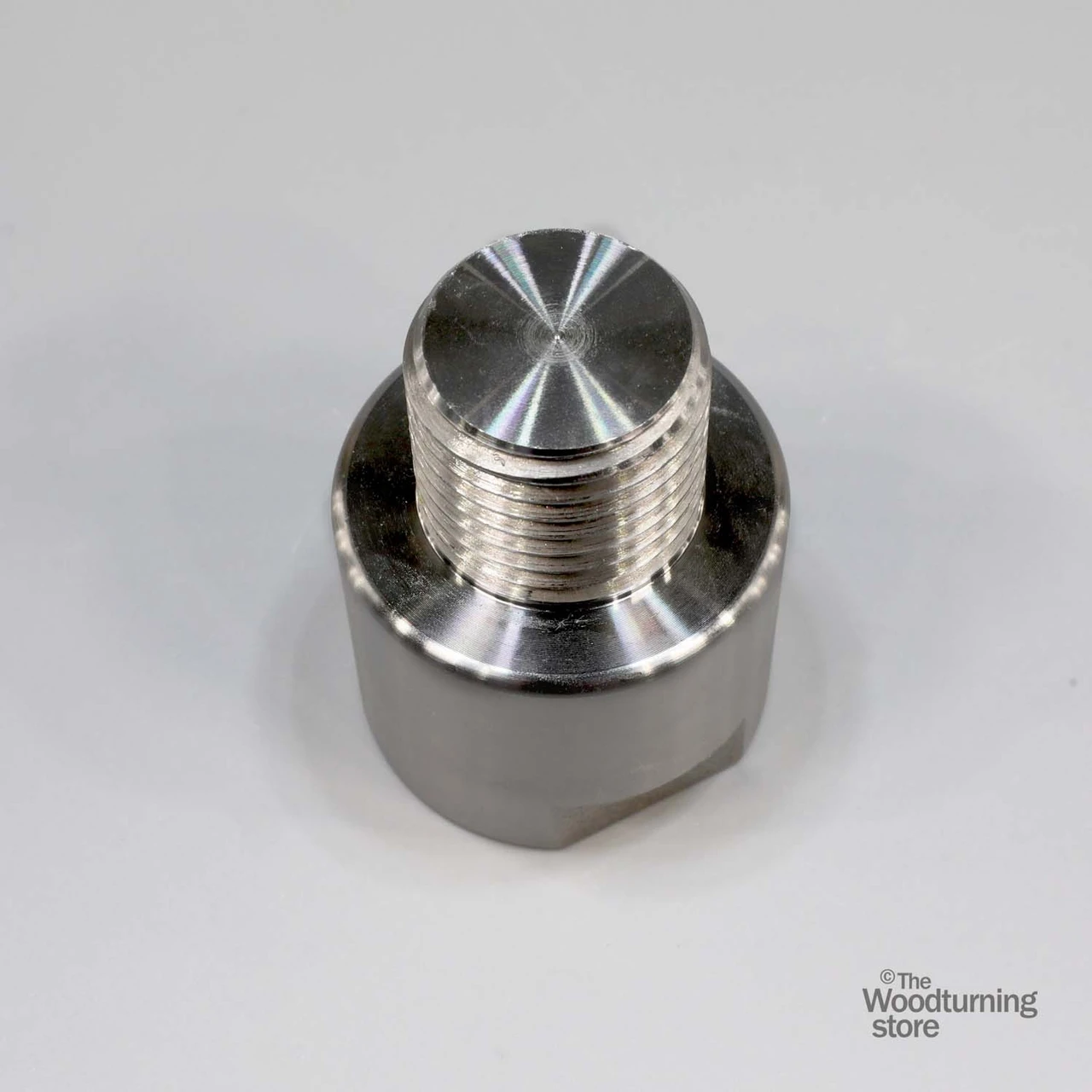 Hurricane, Headstock Spindle Adapter, Converts 1 1/4" x 8 TPI Spindle to M33 x 3.5mm, B STOCK