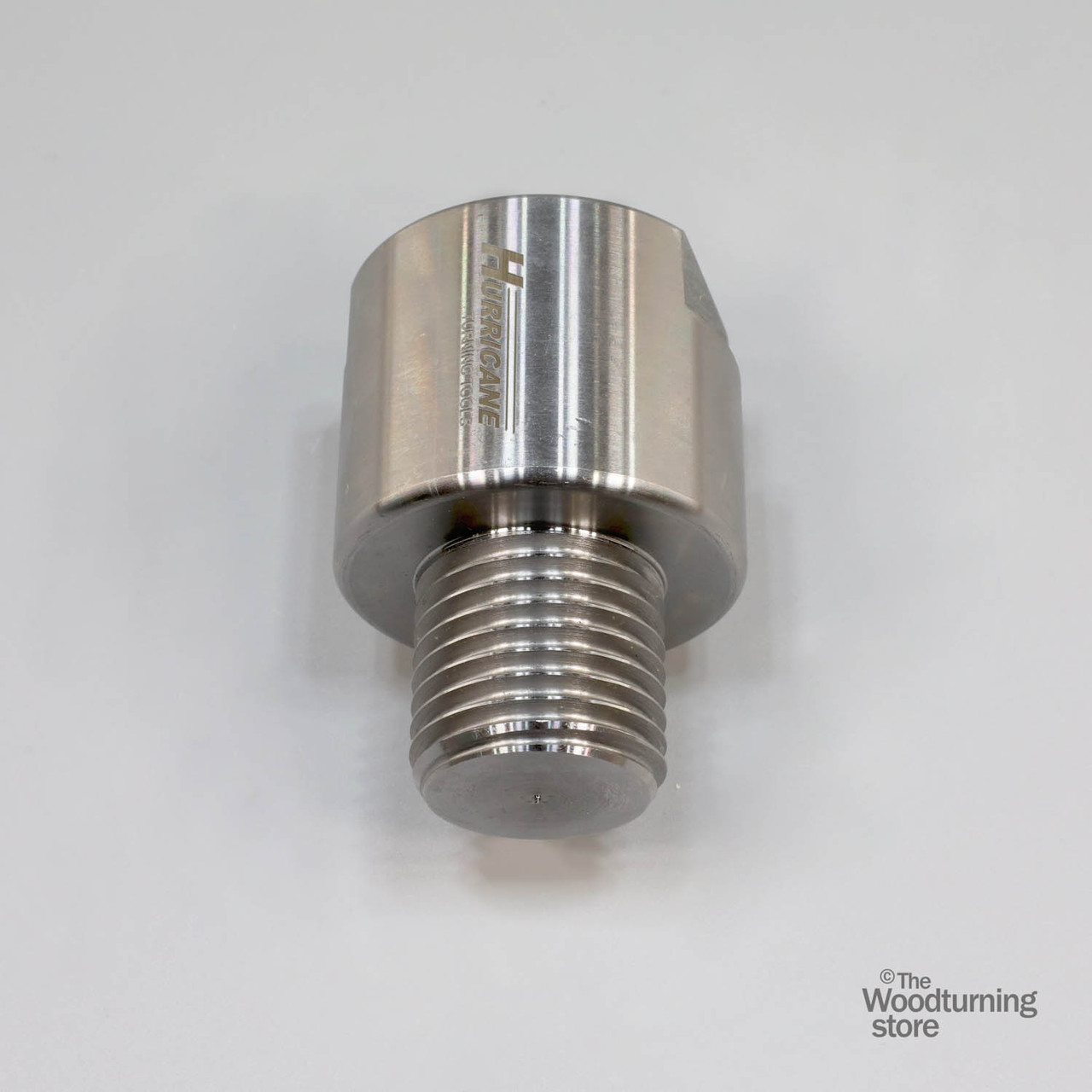 Hurricane, Headstock Spindle Adapter, Converts 1 1/8" x 8 TPI Spindle to 1 1/4" x 8 TPI, A STOCK