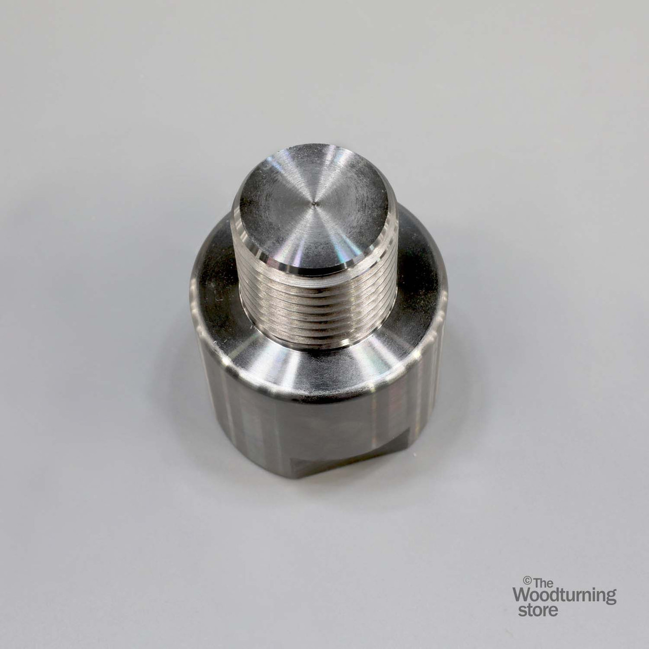 Hurricane, Headstock Spindle Adapter, Converts 1 1/8" x 8 TPI Spindle to 1 1/4" x 8 TPI, A STOCK