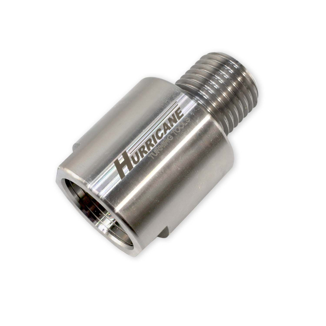 Hurricane, Headstock Spindle Adapter, Converts 1 1/2" x 8 TPI Spindle to 1 1/4" x 8 TPI, B STOCK