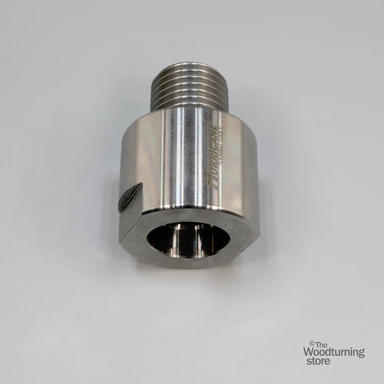 Hurricane, Headstock Spindle Adapter, Converts 1 1/8" x 8 TPI Spindle to 1 1/4" x 8 TPI, B STOCK