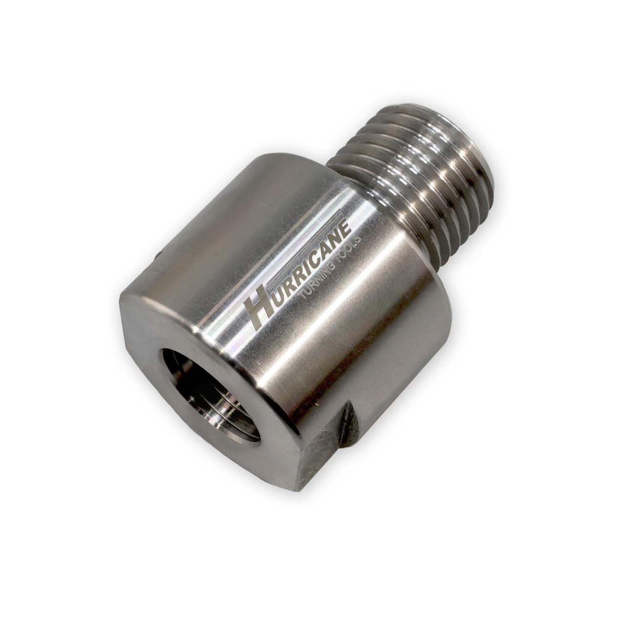 Hurricane, Headstock Spindle Adapter, Converts 1" x 8 TPI Spindle to 1 1/4" x 8 TPI, B STOCK