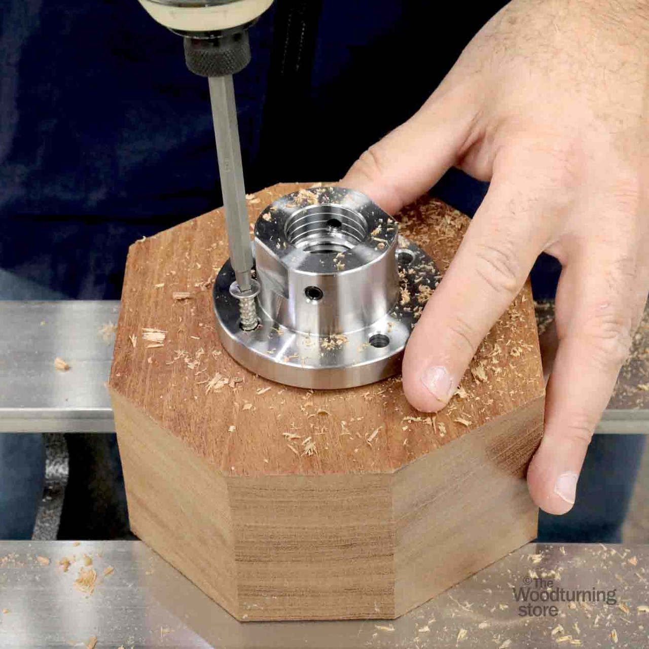 Hurricane, 2" Steel Faceplate, Series 2, 1" x 8 TPI, B STOCK