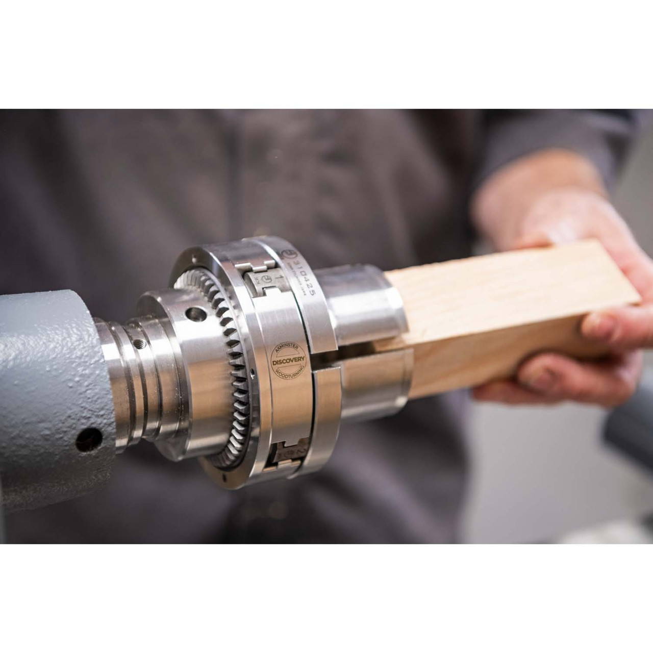 Axminster Woodturning, Discovery GK100 Chuck Body Only with M33 x 3.5mm Backplate (No Jaws)