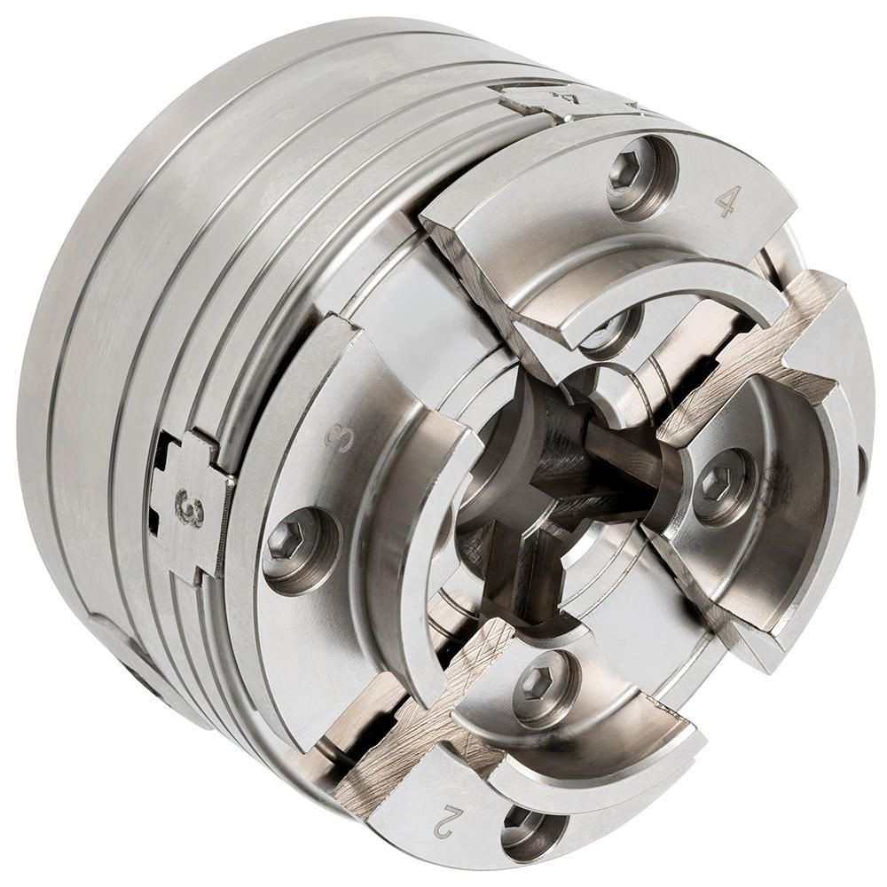 Hurricane, HTC200 4" Woodturning Chuck Kit w/ Dovetail Jaws - 1 1/4" x 8 TPI