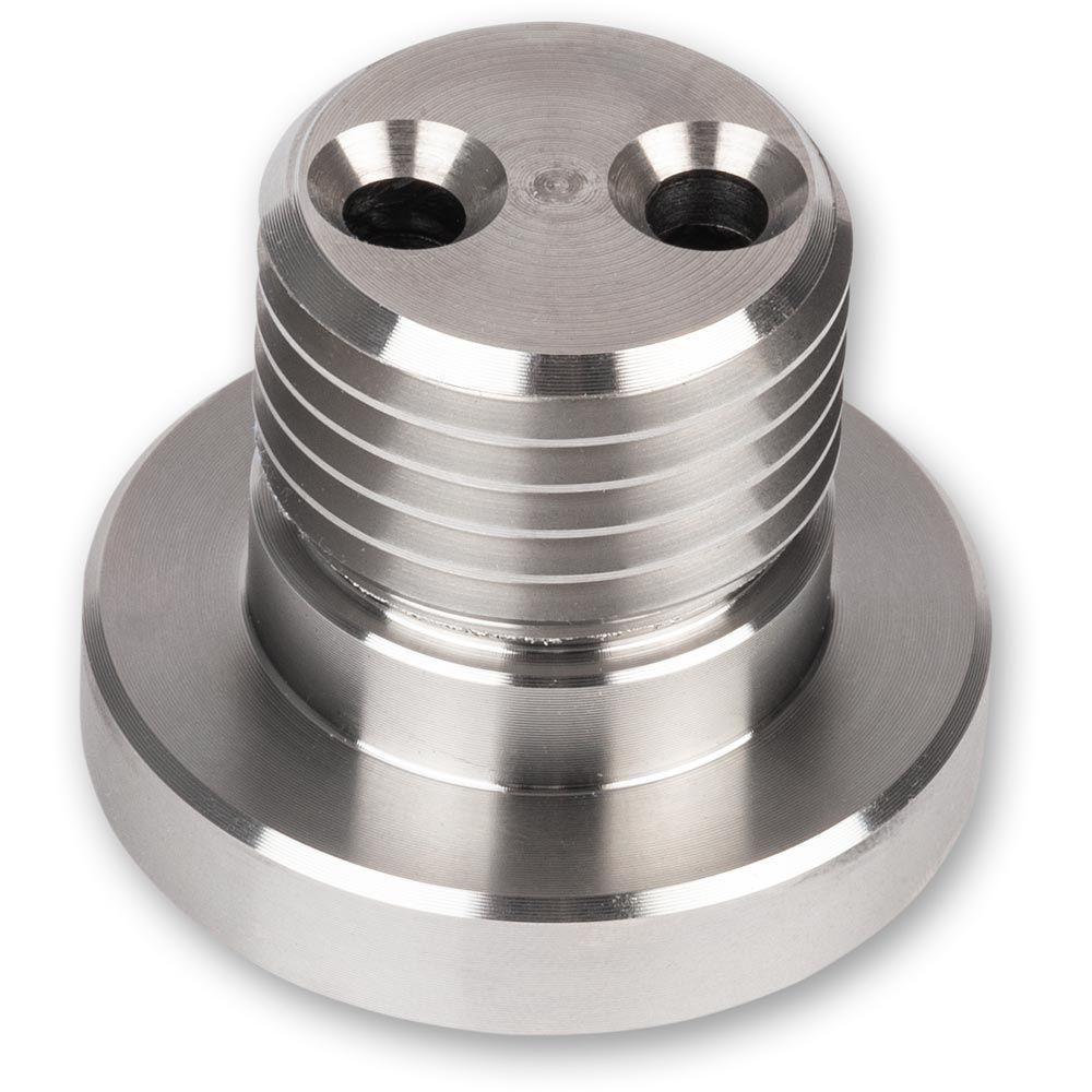 Axminster Woodturning Chuck Wall Mount | Hub, 1" x 8 tpi