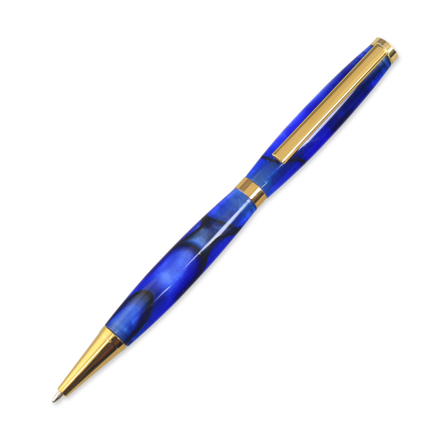 Legacy, Slimline Pen Kit, Titanium Gold The Woodturning Store