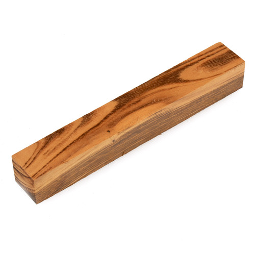 Legacy, Goncalo Alves / Tigerwood Ebony Wood Pen Blank, 3/4" x 3/4" x 5"