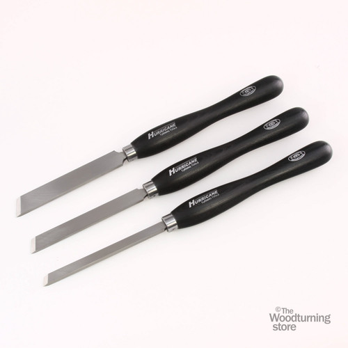 Crown Tools 12 mm Skew Edge Chisels - Right & Left