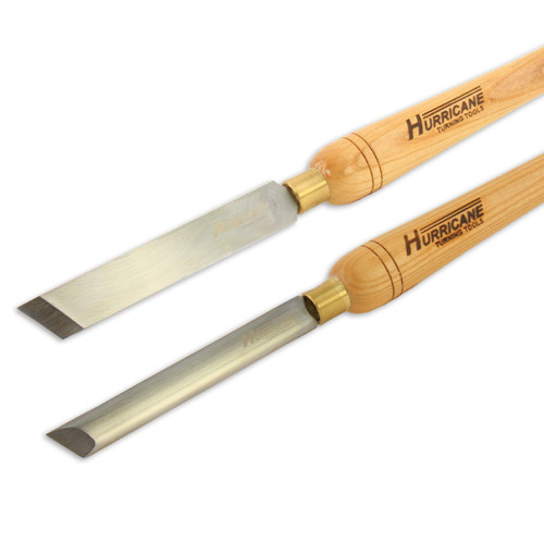 Hurricane, HSS, 2 Piece Skew Chisel Tool Set (3/4" and 1" Wide)