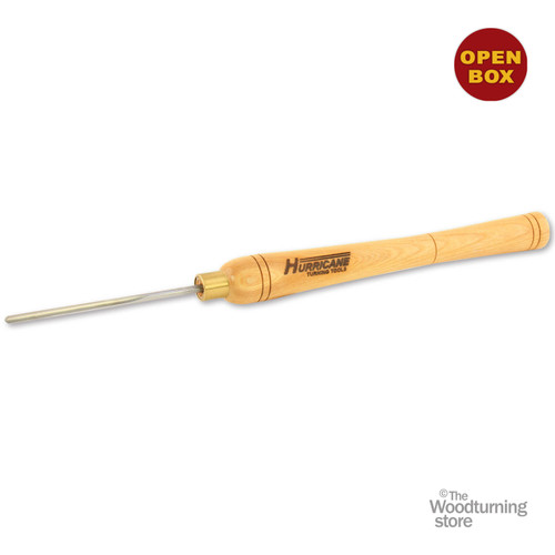 Hurricane 1/4"  Spindle Gouge from Round Bar Stock, High Speed Steel w Handle, B Stock