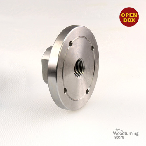 Hurricane 3" Steel Faceplate, 3/4" x 16 TPI, B Stock