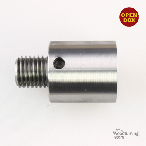 Hurricane Headstock Spindle Adapter, Converts 1 1/2" x 8 TPI to 1" x 8 TPI, B Stock