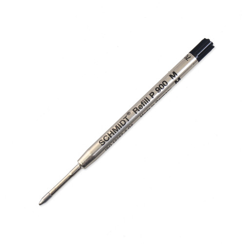 Schmidt, P900, Parker Style Pen Refill, Medium,  Black