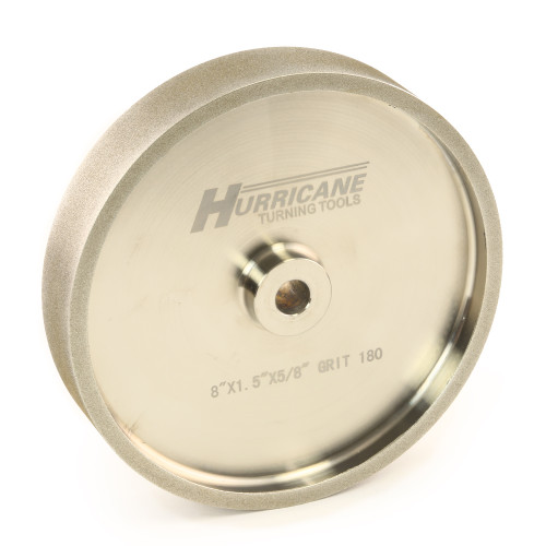 Hurricane, CBN Grinding Wheel, 8" x 1.5" x .625", 180 Grit