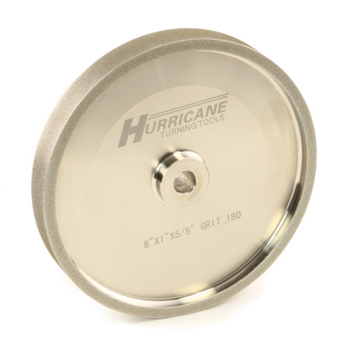 Hurricane, CBN Grinding Wheel, 8" x 1" x .625", 180 Grit
