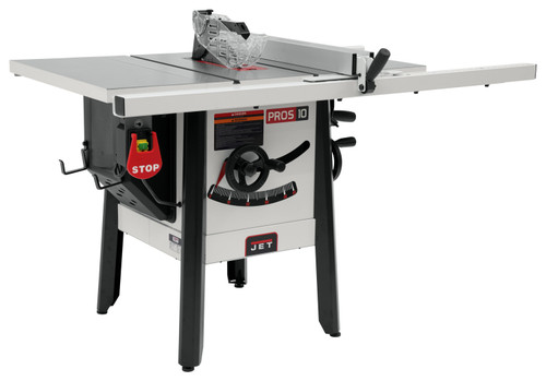 Jet, JPS-10, 10" ProShop 1.75 HP, 1 PH, 115V, 30" Fence System, Cast Wing with Riving Knife